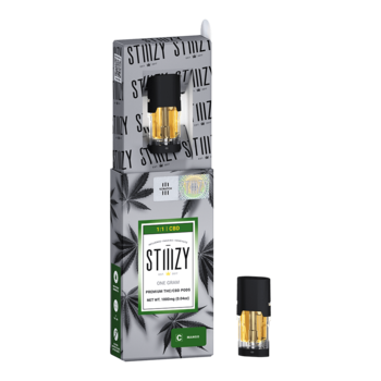 Vape Cartridge - MANGO 1G 1:1 (CBD/THC) Original Pod - STIIIZY