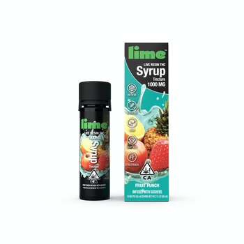 1000mg Live Resin THC Syrup Tincture | Fruit Punch