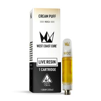 Cream Puff Live Resin Cartridge - 1g