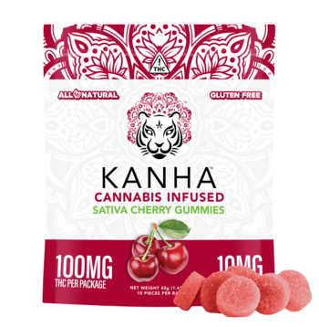 KANHA | Cherry | Sativa | 100mg THC | 10-pack