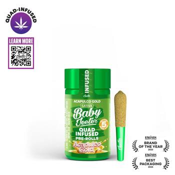 Baby Jeeter | Quad-Infused - Acapulco Gold