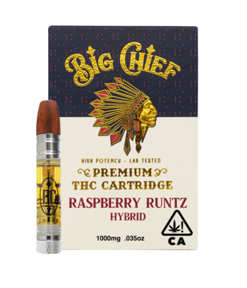 RASPBERRY RUNTZ - 1G THC Cartridge