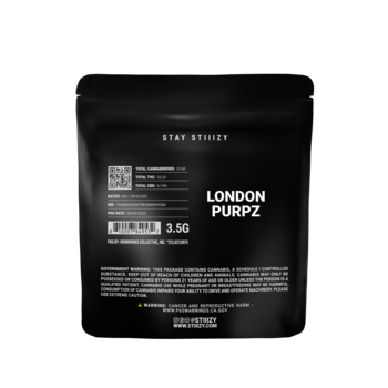 - LONDON PURPZ - 3.5G Black Label Mylar