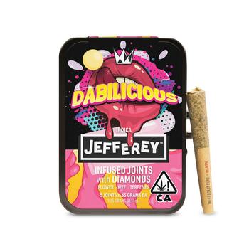 Dabilicious - Jefferey Infused Joint .65g 5 Pack