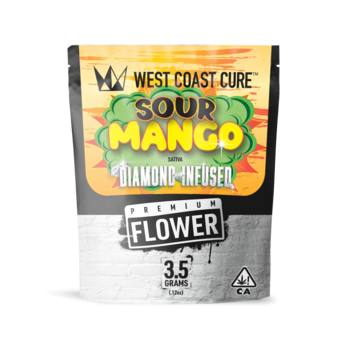 Sour Mango - 3.5G Diamond Infused Premium Flower