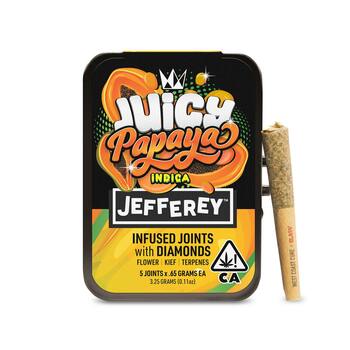 Juicy Papaya - Jefferey Infused Joint .65g 5 Pack