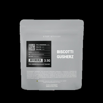 - BISCOTTI GUSHERZ - 3.5G Grey Label Mylar