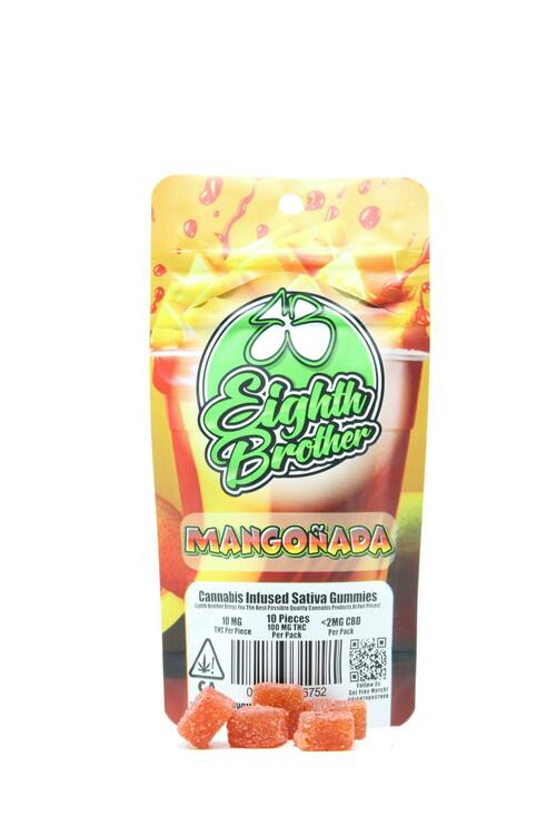 Eighth Brother | Mangonada | Gummies | 100mg | 10ct