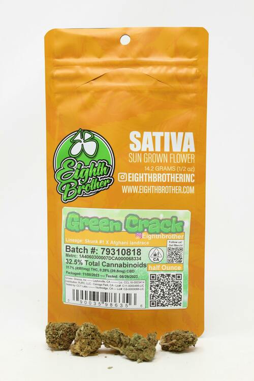 Eighth Brother | Green Crack | Flower | 14g