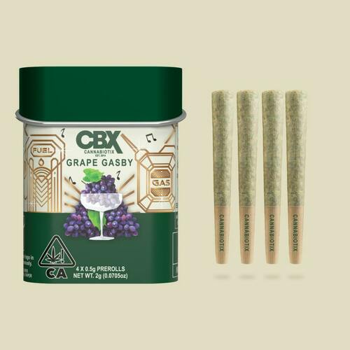 Cannabiotix | Grape Gasby | Mini Joints | 0.5g each | 4pk
