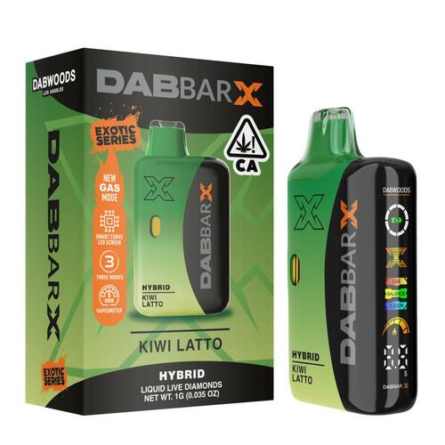 Kiwi Latto | Dab Bar X Liquid Live Diamonds Disposable | 1g