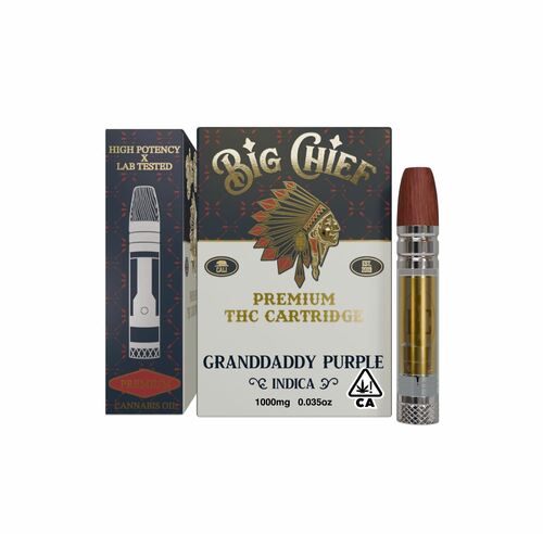 Big Chief | Granddaddy Purple | Cartridge | 1g