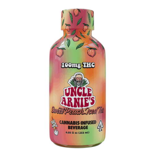 Sweet Peach Iced Tea | Non-carbonated | 100mg | 12fl oz