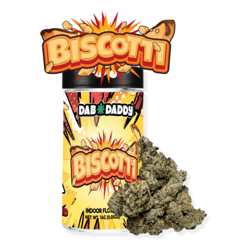 Biscotti Flower Dab Daddy® 14g Premium Indoor Flower
