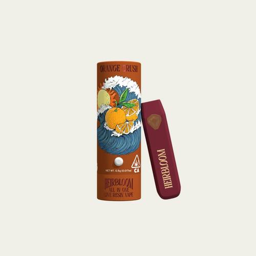 Orange Crush All In One Live Resin Vape 0.5g