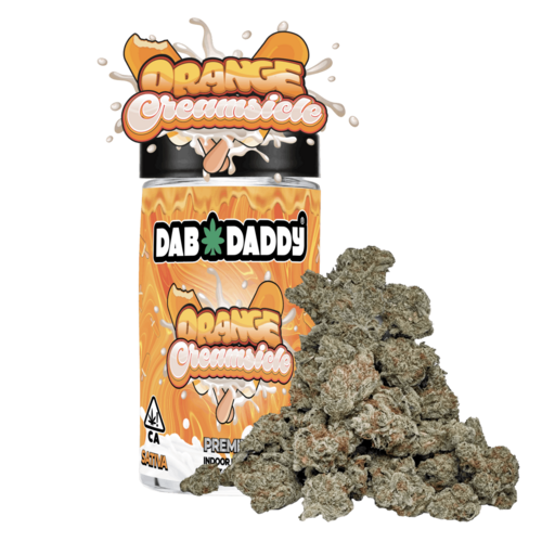 Orange Creamsicle Flower Dab Daddy® 14g Premium Indoor Flower