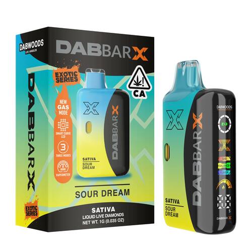 Sour Dream | Dab Bar X Liquid Live Diamonds Disposable | 1g