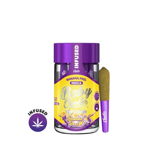 Jeeter | Banana Peel | Baby Infused Minis | 0.5g each | 5pk