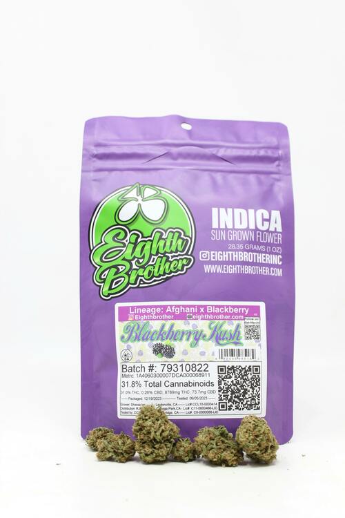 Eighth Brother | Blackberry Kush | Flower | 14g