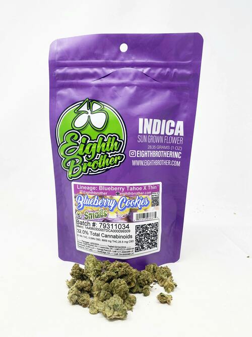 Eighth Brother | Blueberry Cookies | Smalls | 28g