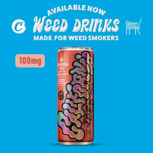 Georgia Pie Peach Tea | Non-carbonated | 100mg | 473mL