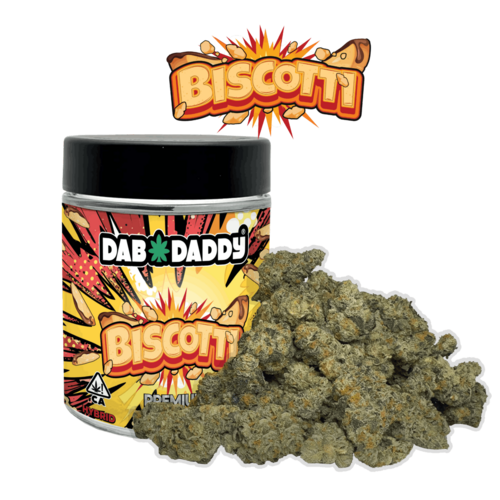 Biscotti Flower Dab Daddy® 28g Premium Indoor Flower