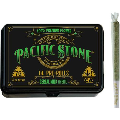 Pacific Stone | Cereal Milk | Pre-Rolls | 0.5g each | 14pk