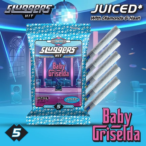Sluggers - Infused Prerolls - 3.5g 5pk - Baby Griselda