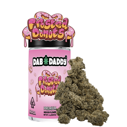 Frosted Donuts Flower Dab Daddy® 28g Premium Indoor Flower