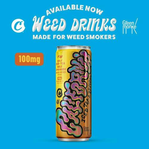 Cookies x GreenMonké - 100mg Beverage - California Iced Tea & Lemonade